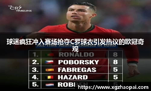 球迷疯狂冲入赛场抢夺C罗球衣引发热议的欧冠奇观